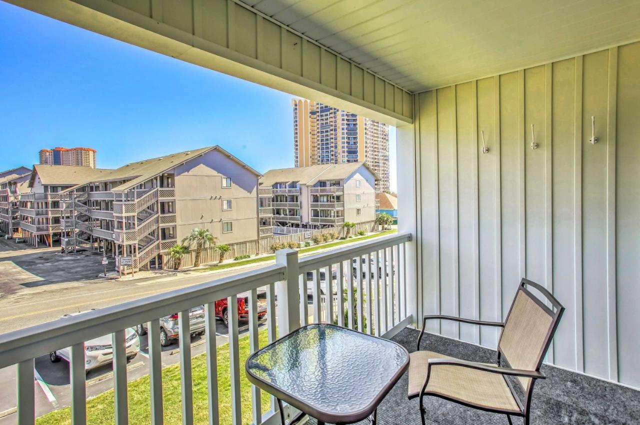 Myrtle Beach Condo With Balcony Walk To Beach! Eksteriør billede